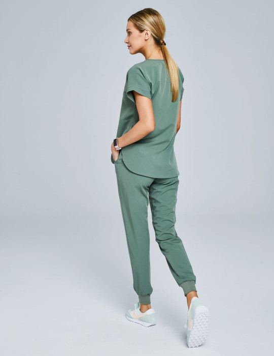 Spodnie Joggery Damskie - KHAKI