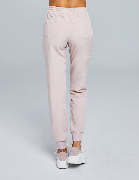 Spodnie Joggery Damskie - DUSTY ROSE