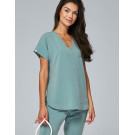 Női Orvosi Felső Kendall - DUSTY GREEN