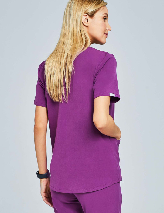 Bluza Medyczna Grace - GRAPE PURPLE