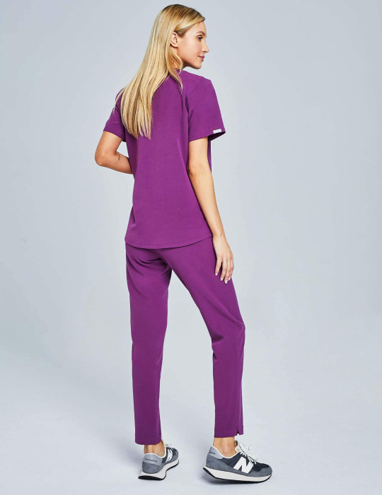 Bluza Medyczna Grace - GRAPE PURPLE