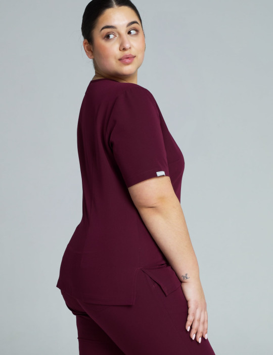 Bluza Damska Casy - BURGUNDY
