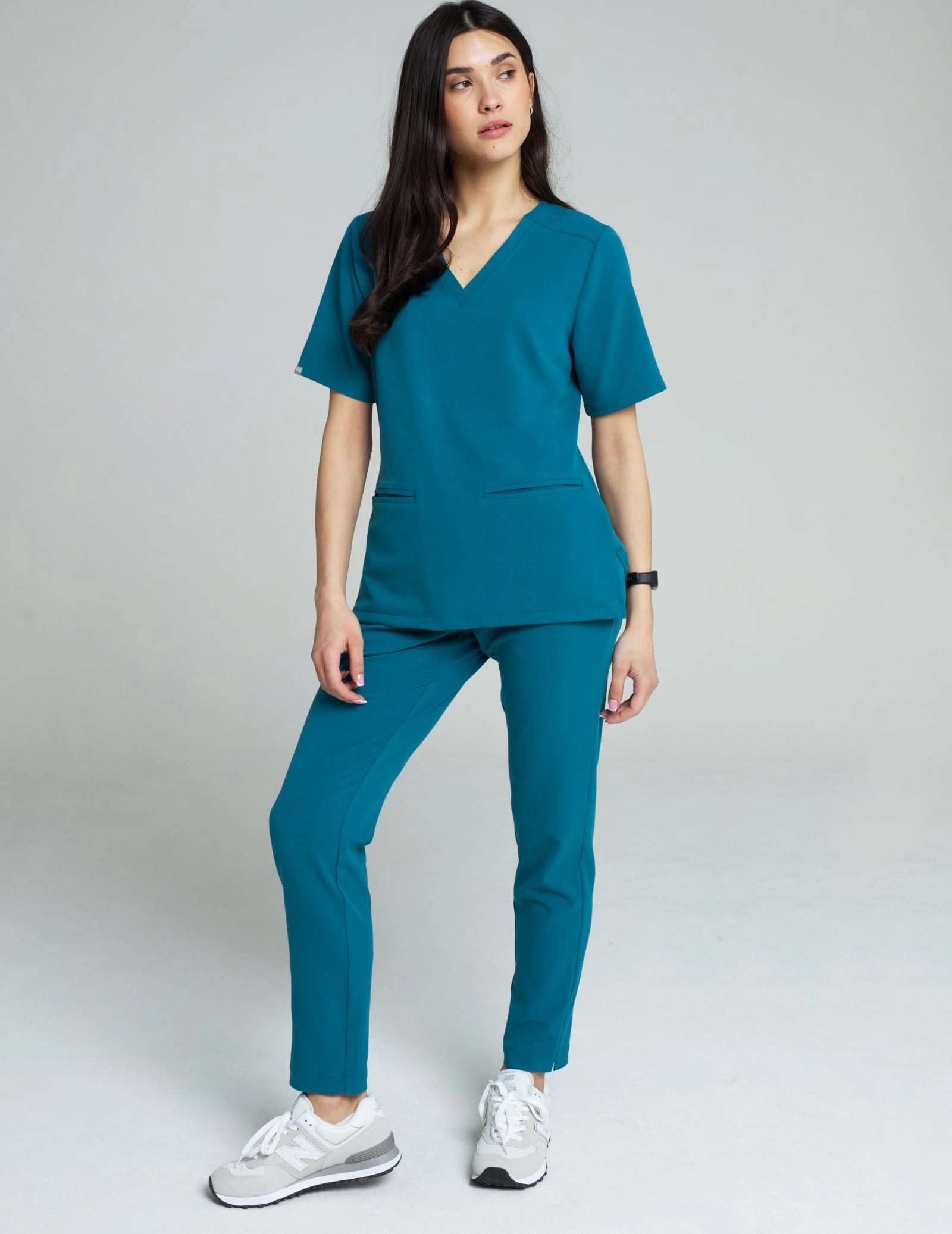 Női Orvosi Felső Casy - OCEAN BLUE