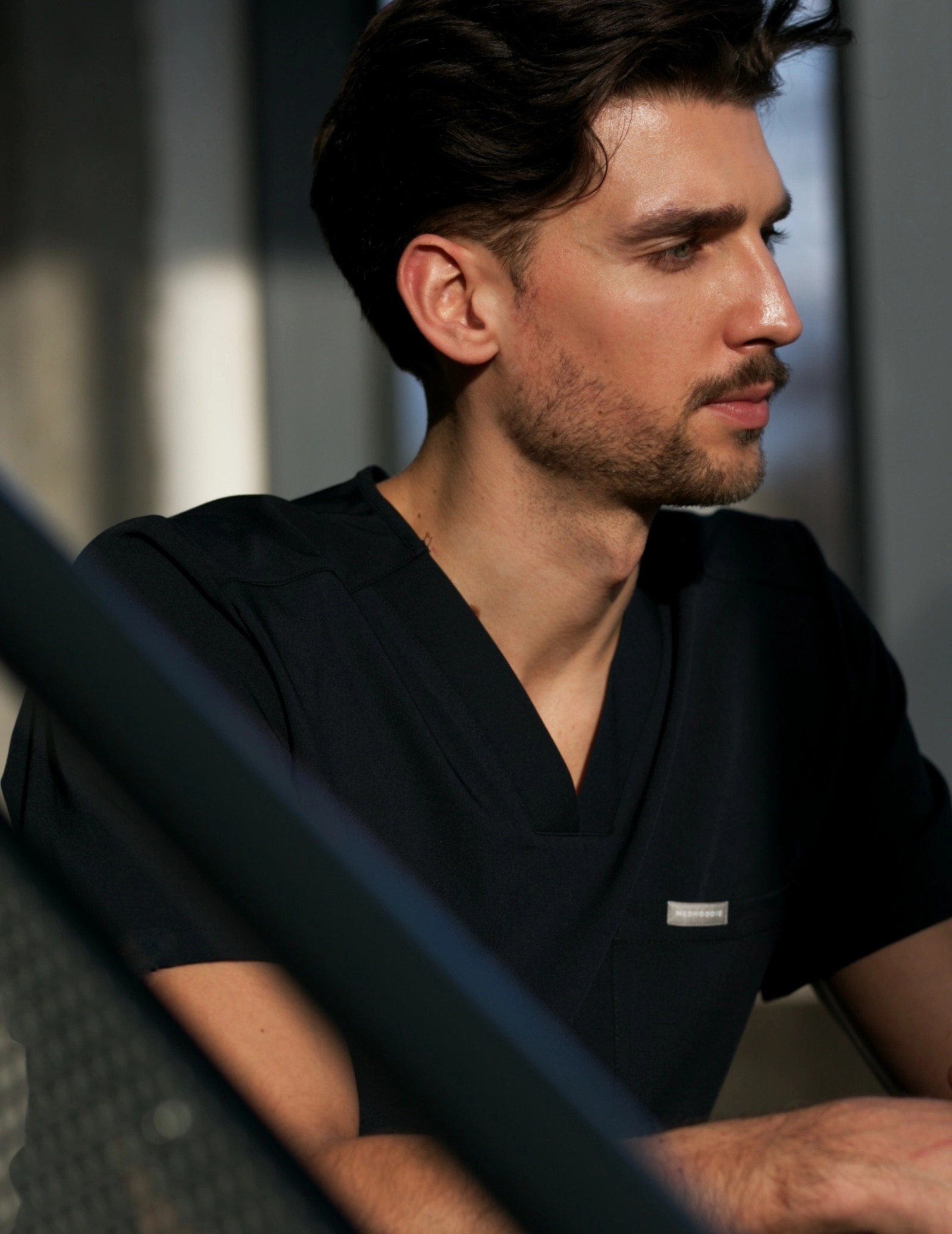 Férfi Orvosi Nadrág Basic - MIDNIGHT BLUE