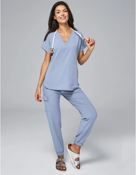 Női Orvosi Nadrág Jogger Amelia - CEIL BLUE