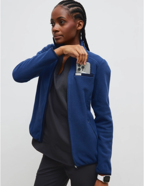 Női Polár Dzseki COZY HEAT - NAVY