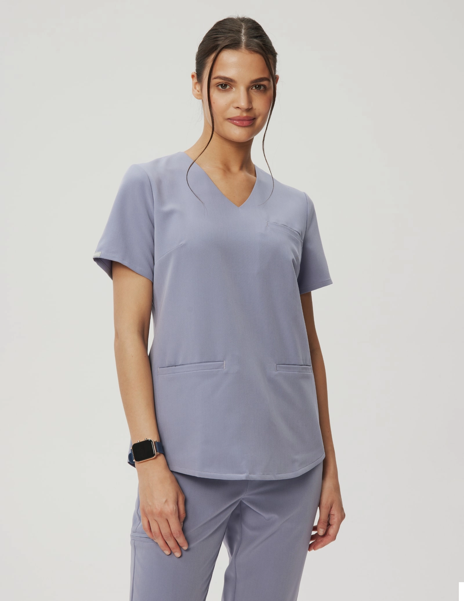 Női Orvosi Felső Grace - MILKY LAVENDER