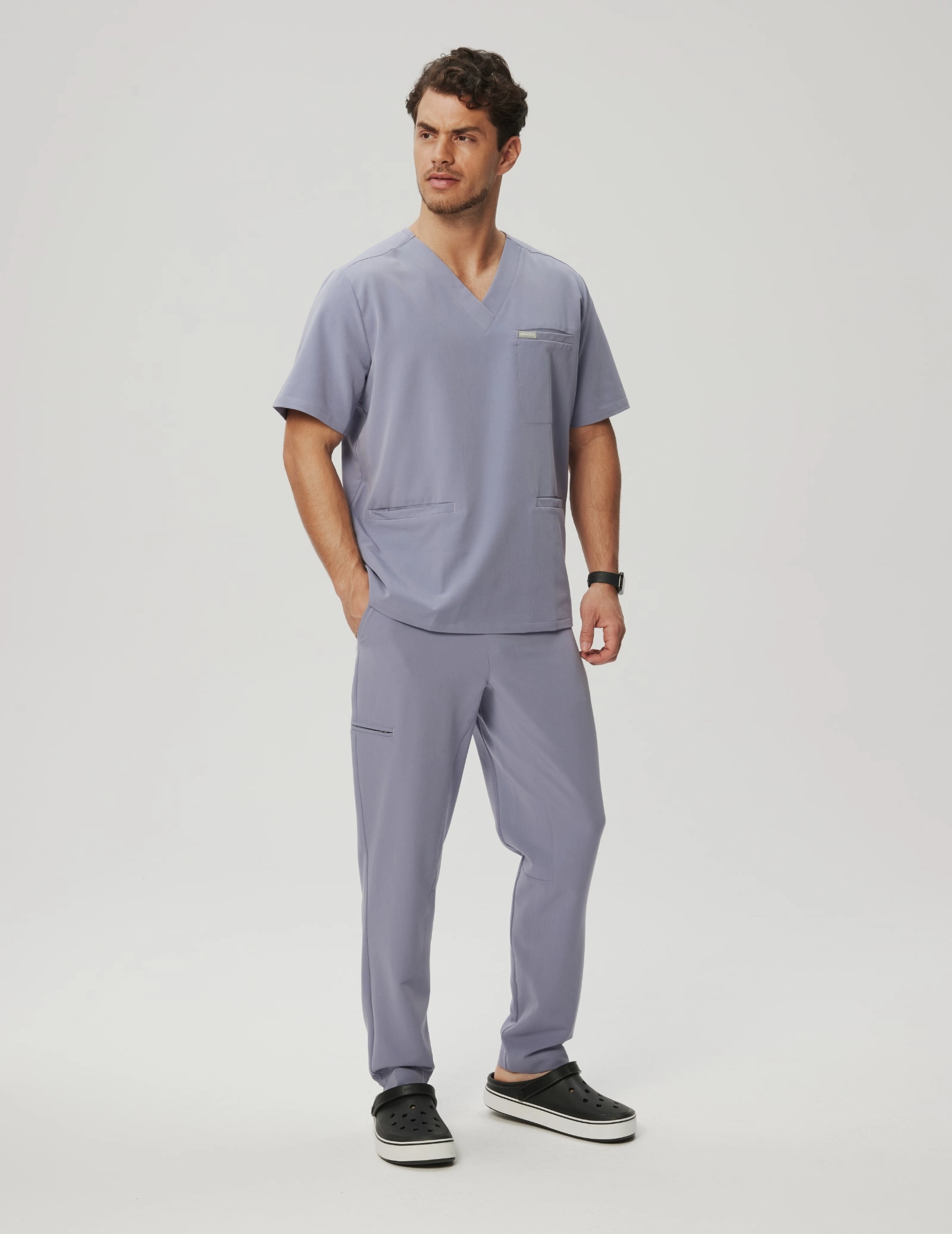 Férfi Orvosi Nadrág Basic - MILKY LAVENDER