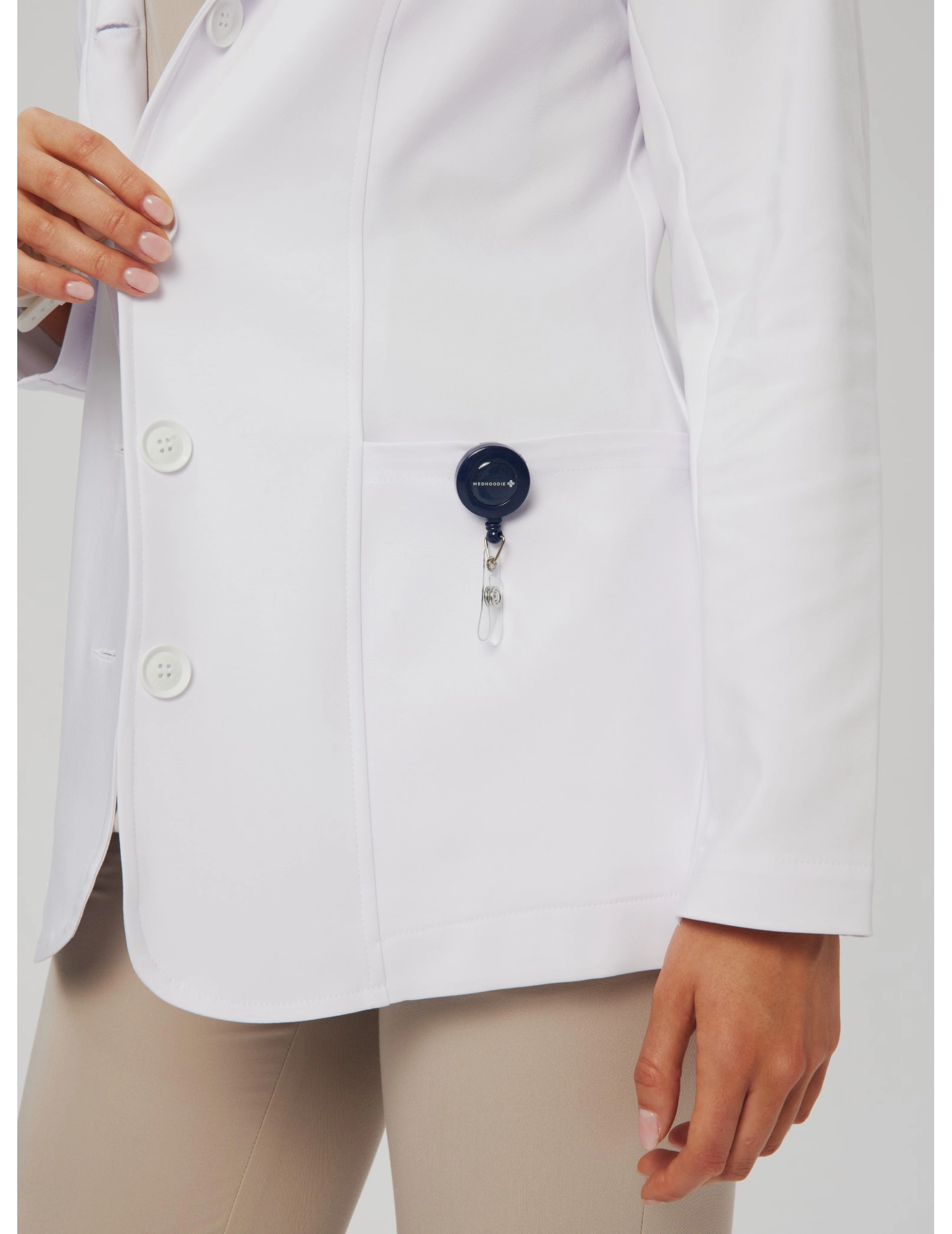 Id Badge Holder - Navy