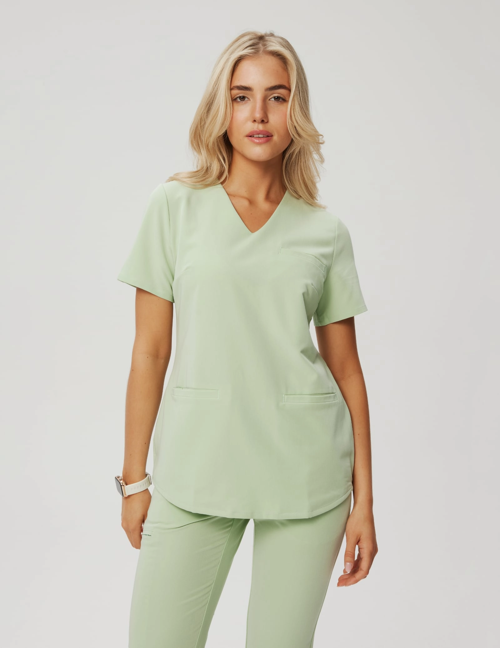 Női Orvosi Felső Grace - MATCHA LATTE