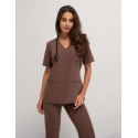 Női Orvosi Felső Casy- MILKY BROWN