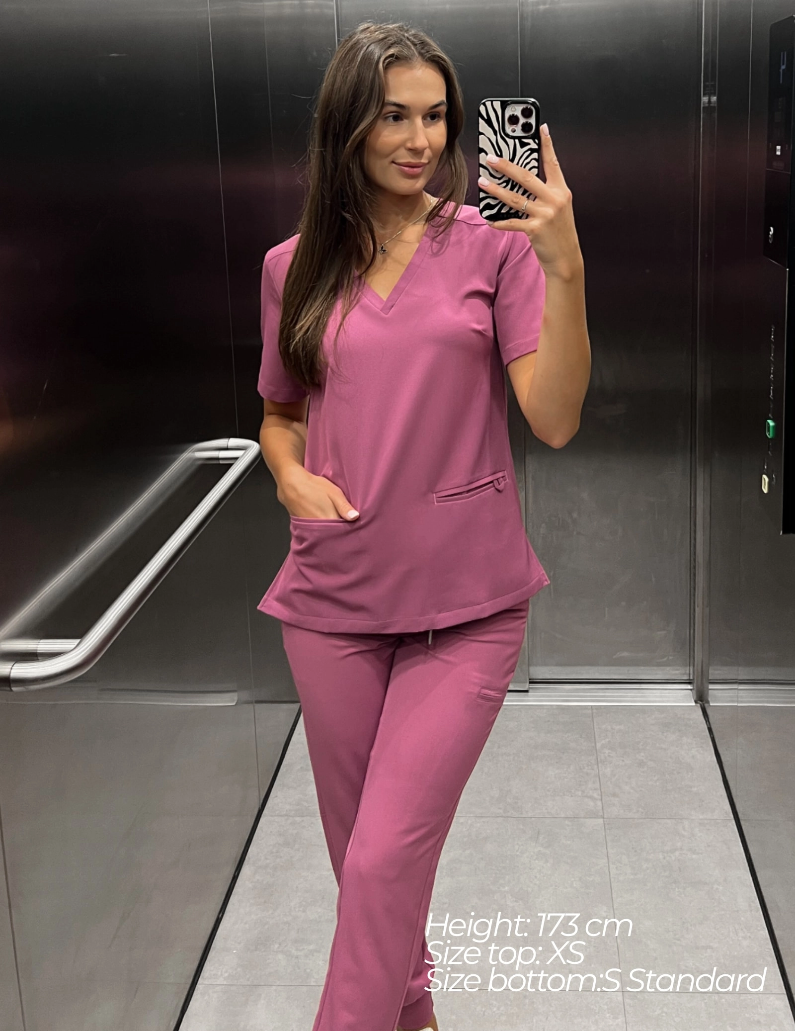 Női Orvosi Felső Casy - BERRY SHAKE