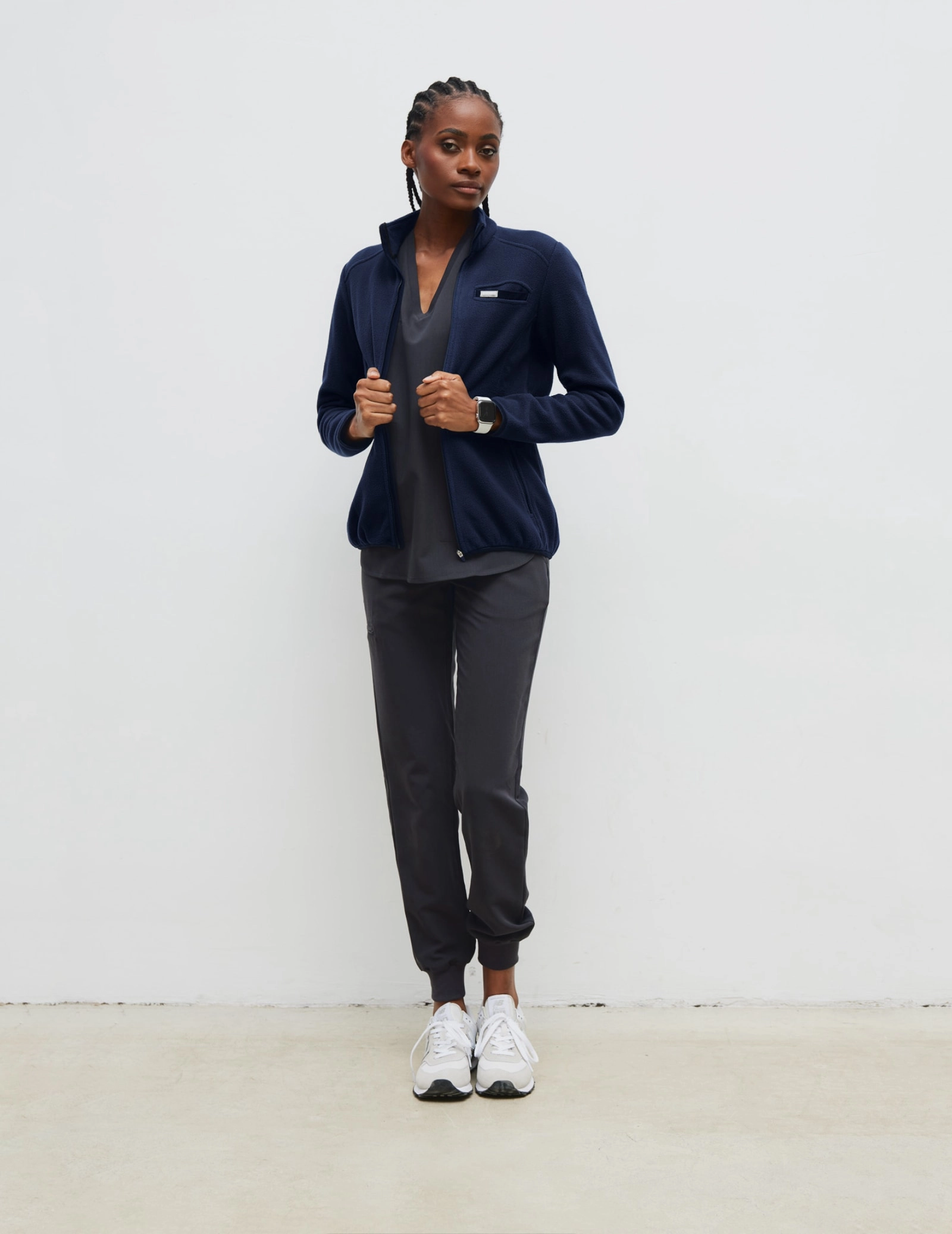 Női Polár Dzseki COZY HEAT - DARK NAVY