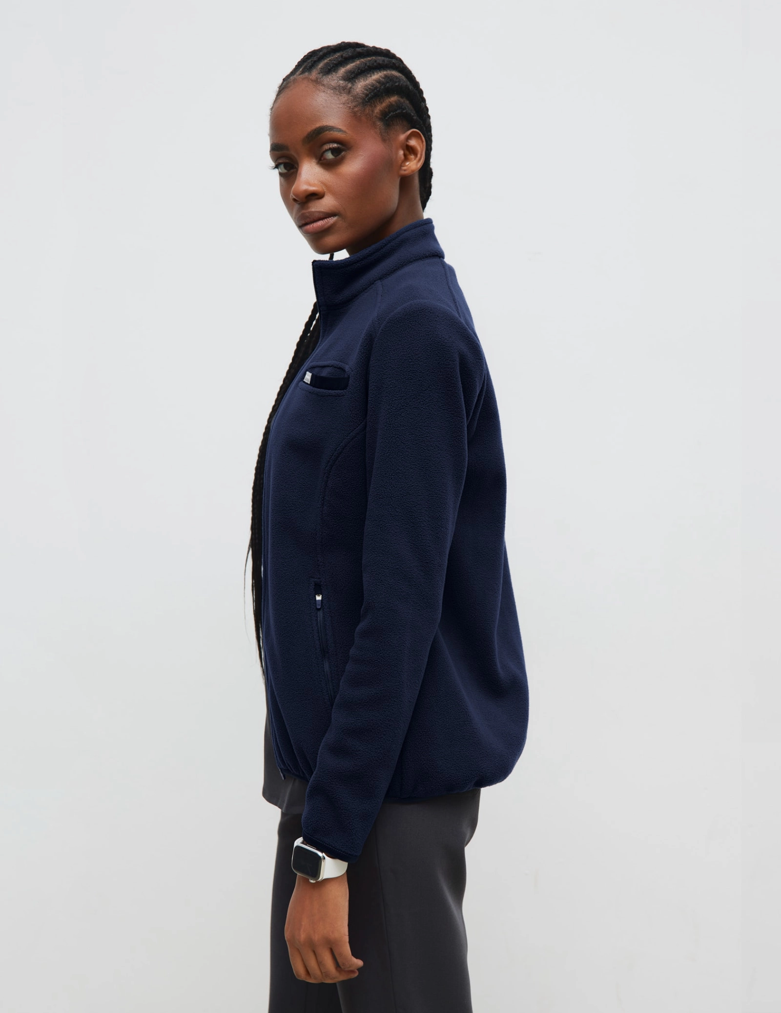 Női Polár Dzseki COZY HEAT - DARK NAVY