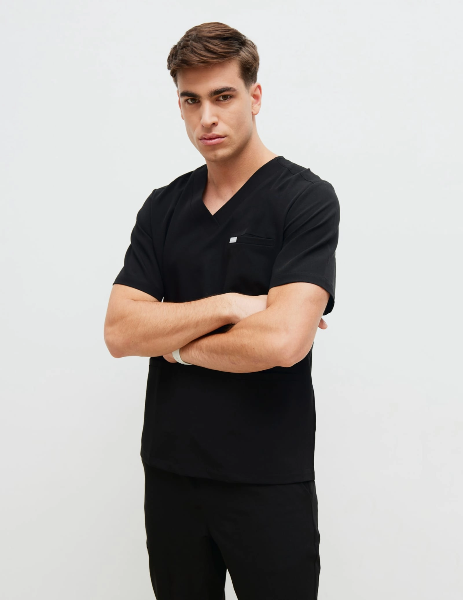 Férfi Orvosi Felső Birbal - BLACK