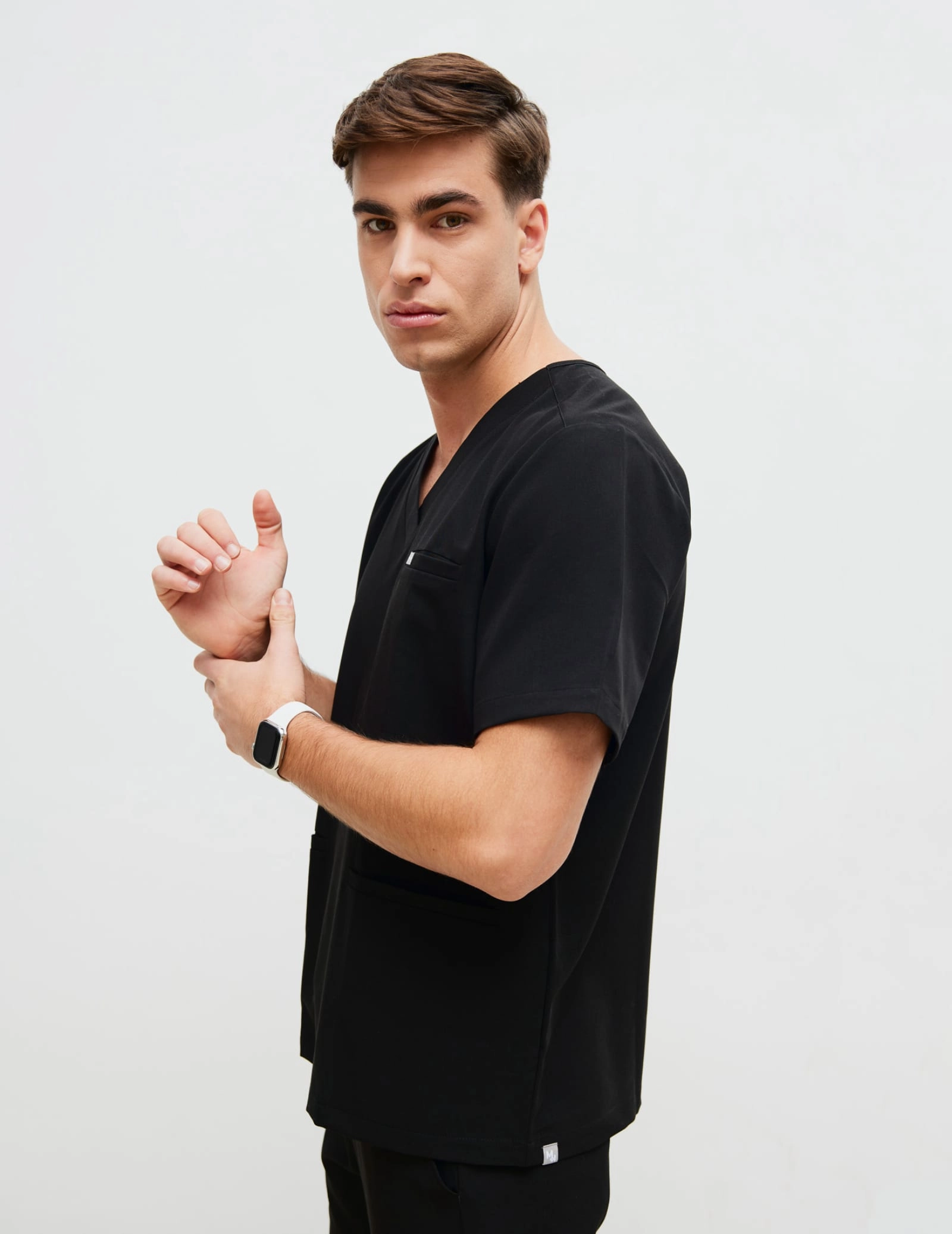 Férfi Orvosi Felső Birbal - BLACK