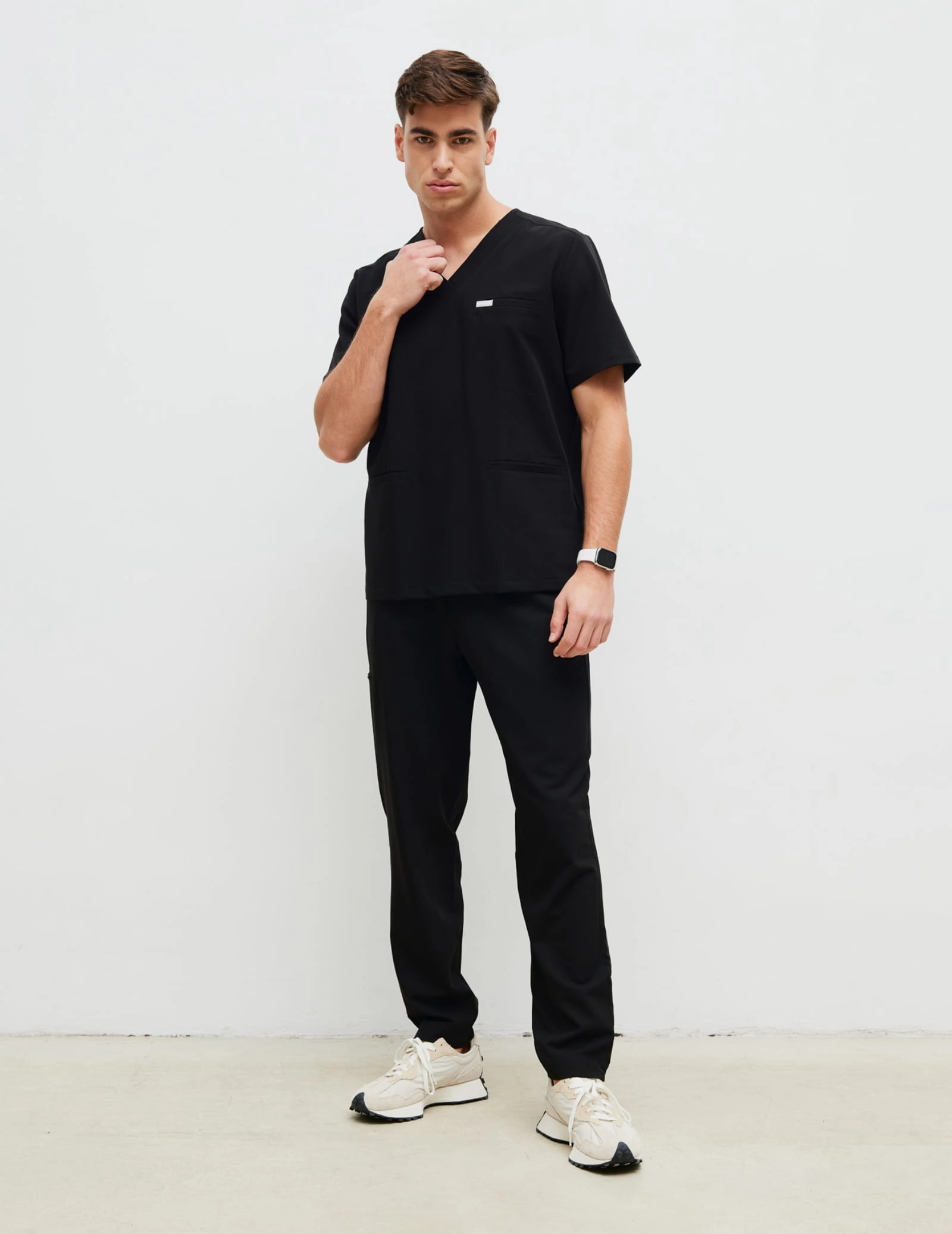 Férfi Orvosi Felső Birbal - BLACK