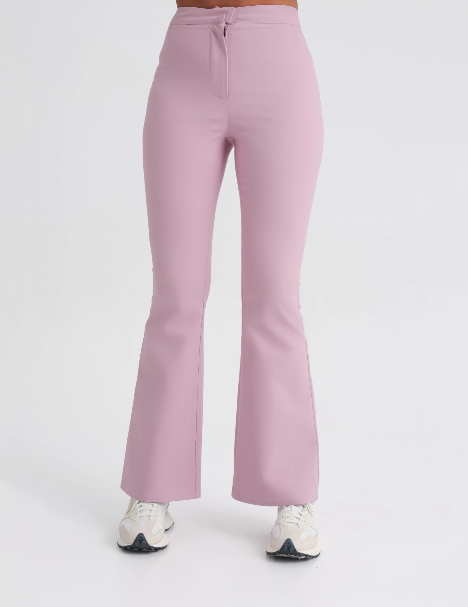 Női Orvosi Nadrág Flare - FRENCH PINK