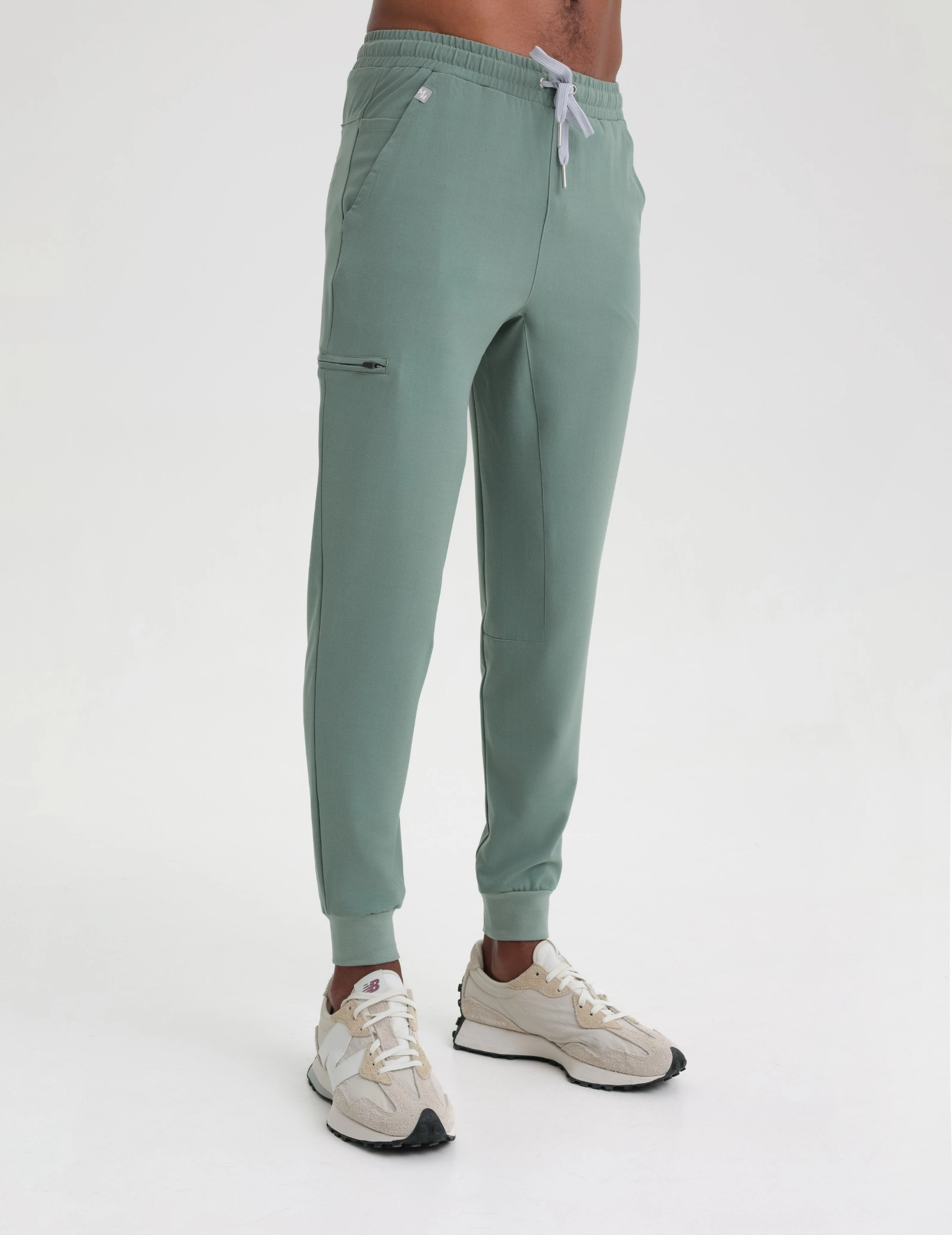 Férfi Orvosi Nadrág Jogger - DUSTY GREEN