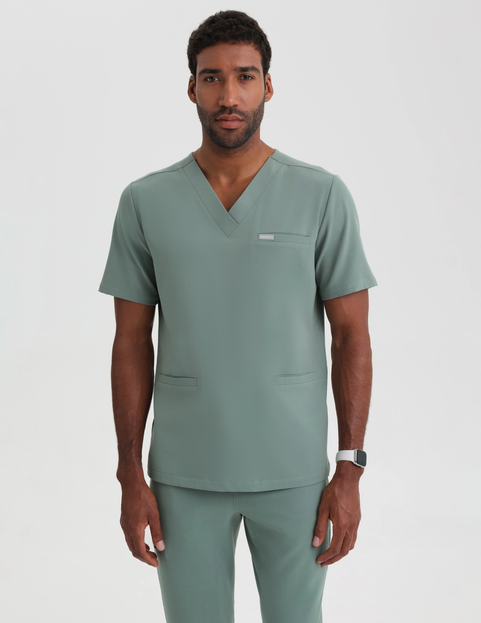 Férfi Orvosi Felső Birbal - DUSTY GREEN