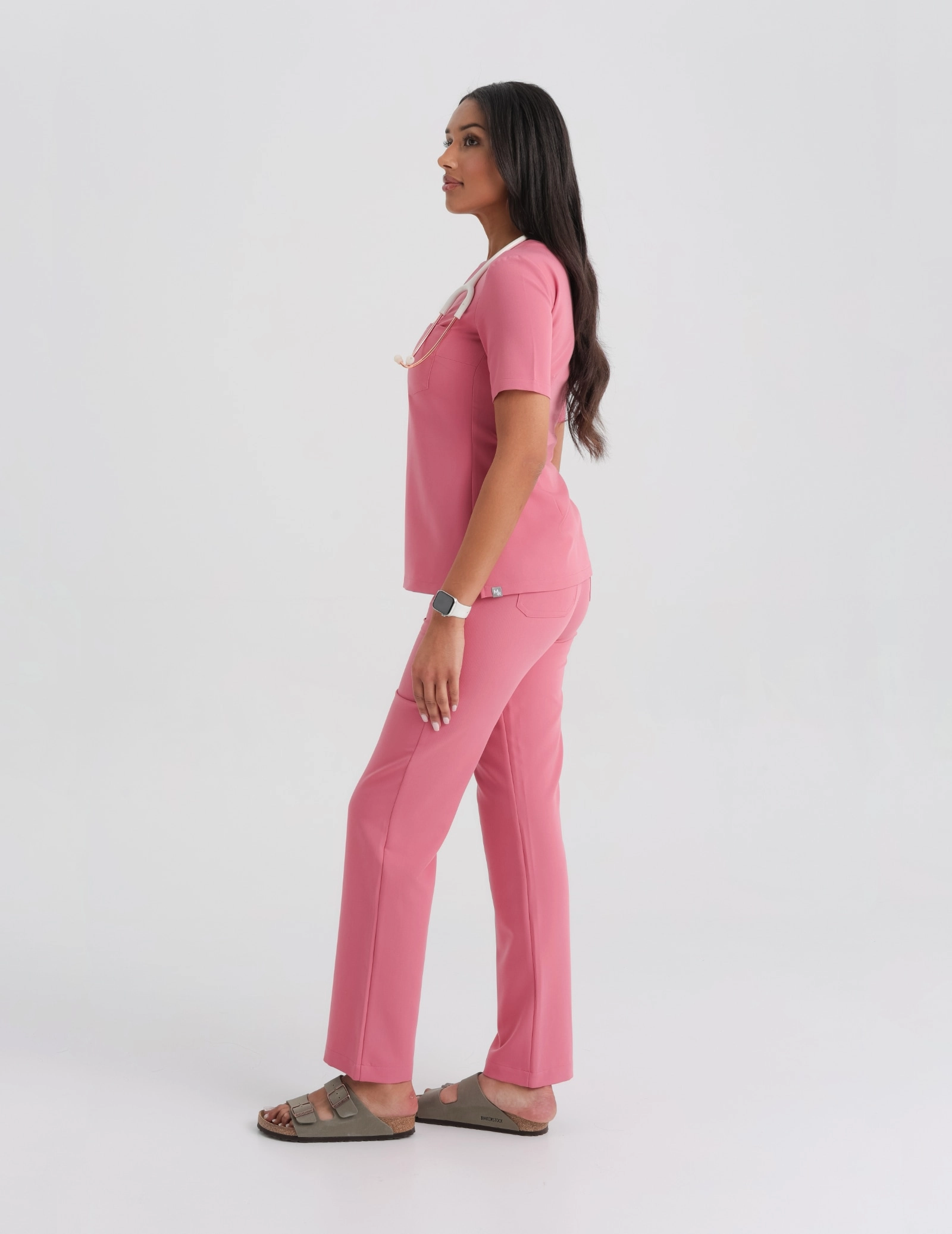 Női Orvosi Felső Raya One Pocket – RASPBERRY CRUSH