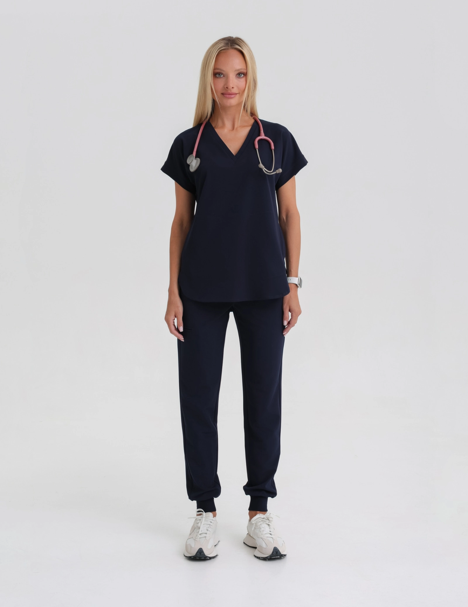 Női Orvosi Nadrág Jogger - DARK NAVY