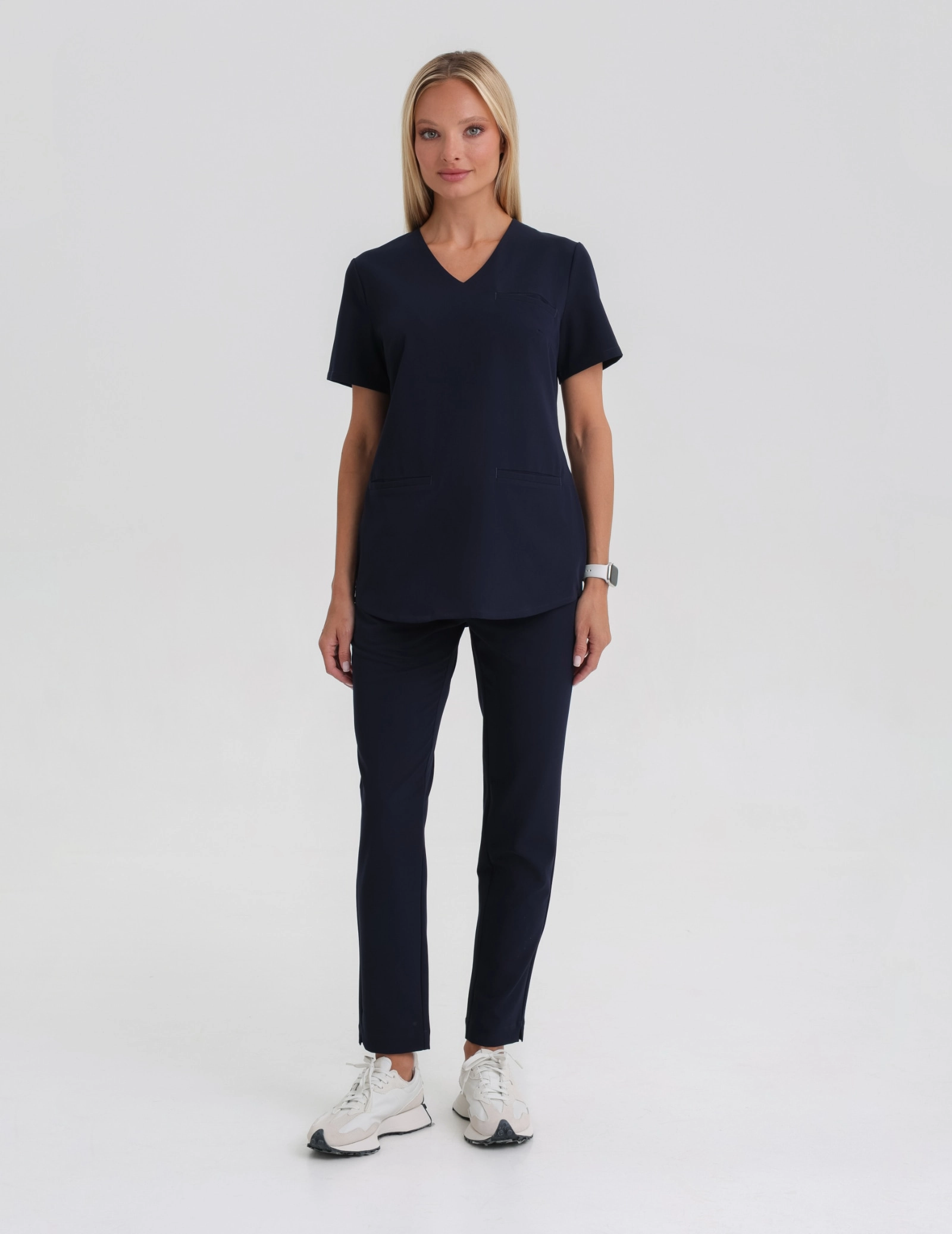 Női Orvosi Nadrág Basic - DARK NAVY