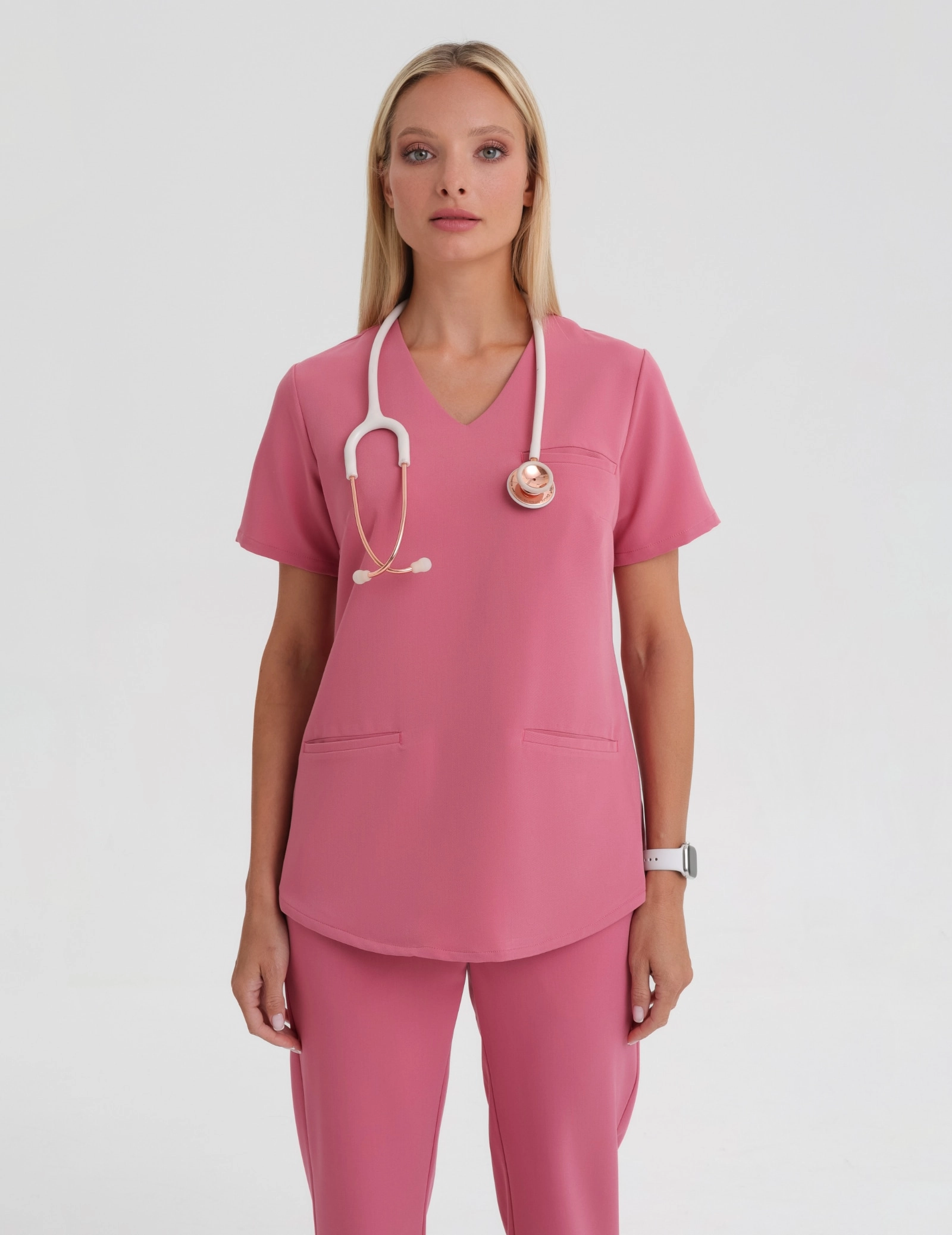 Női Orvosi Felső Grace - RASPBERRY CRUSH