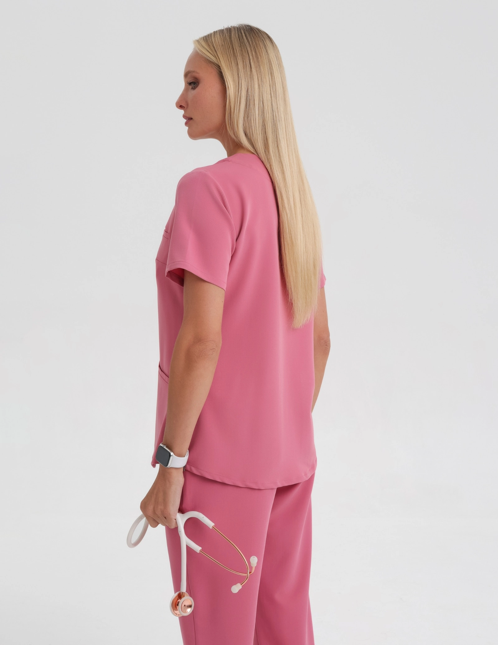 Női Orvosi Felső Grace - RASPBERRY CRUSH