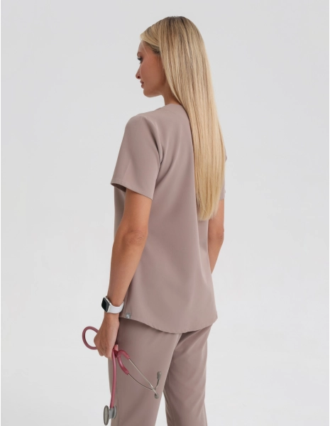 Női Orvosi Felső Grace - BEIGE