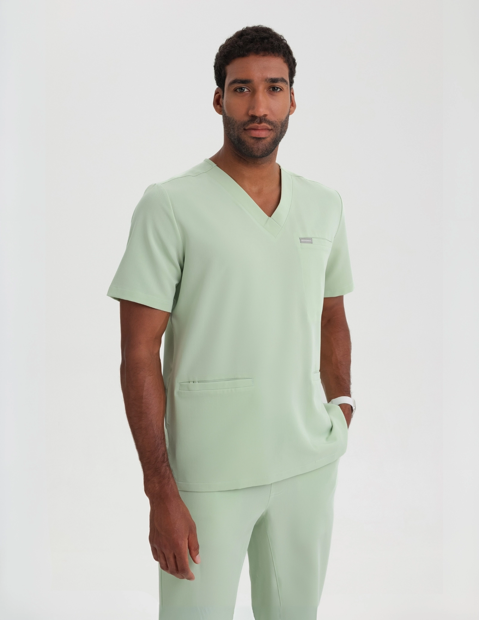 Férfi Orvosi Felső Birbal - MATCHA LATTE