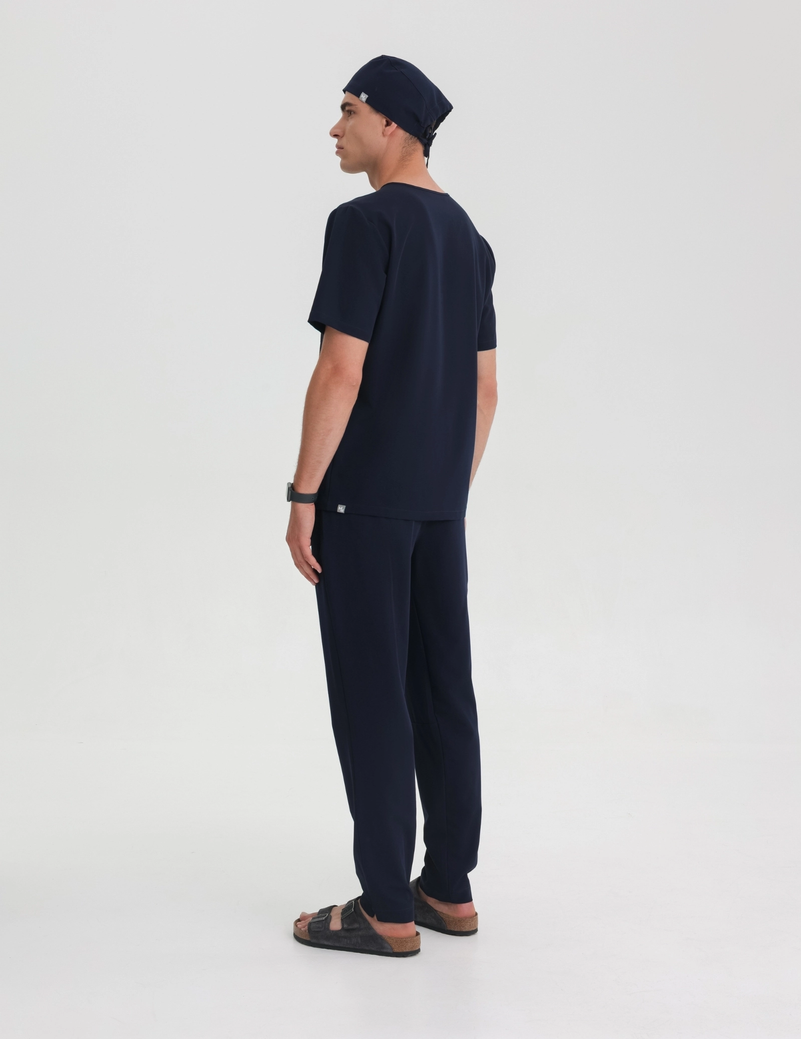 Férfi Orvosi Nadrág Basic - DARK NAVY
