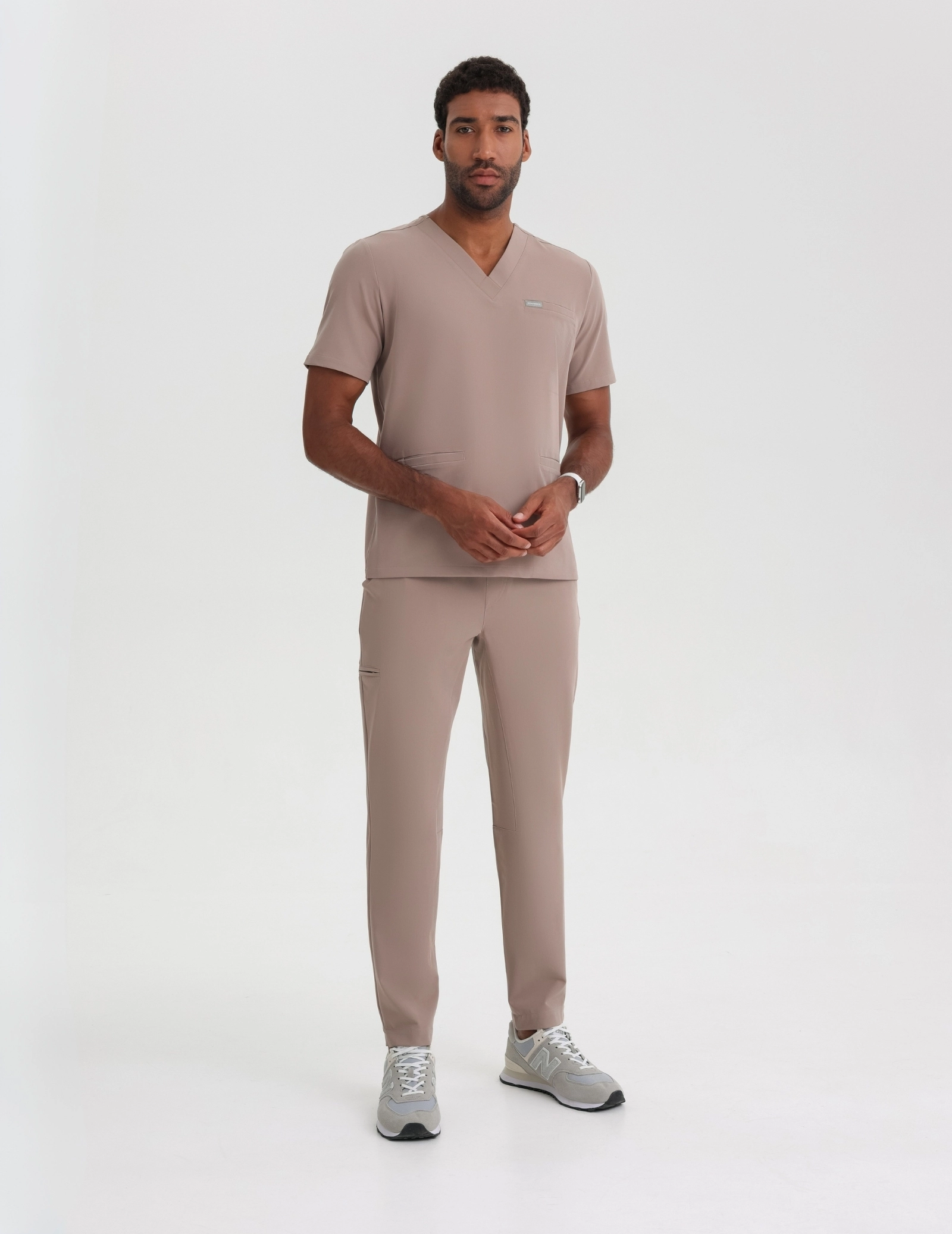 Férfi Orvosi Felső Birbal - BEIGE