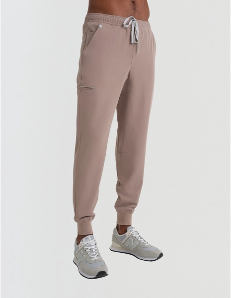 Férfi Orvosi Nadrág Jogger - BEIGE