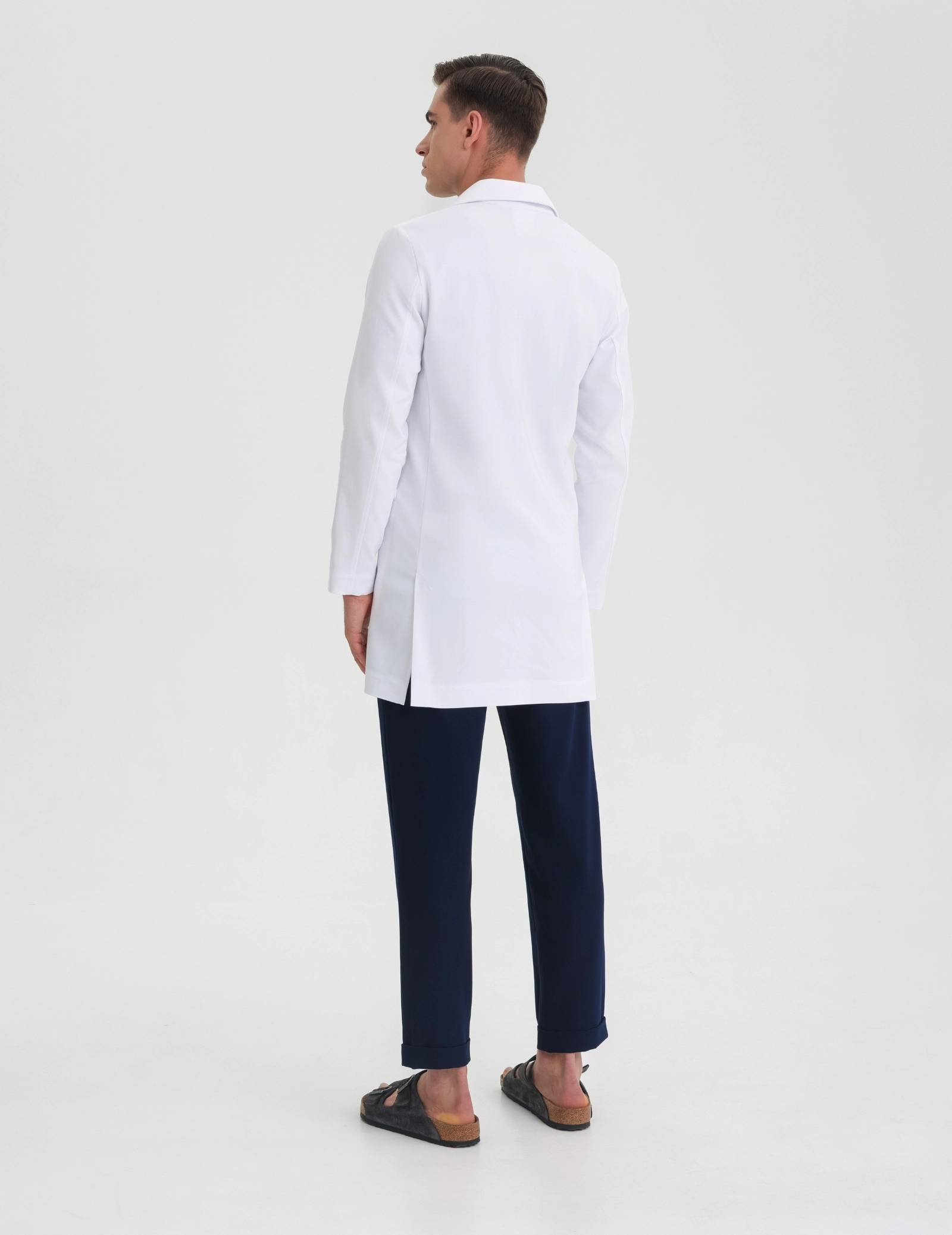 Férfi Orvosi Köpeny Slim Fit - COLTON