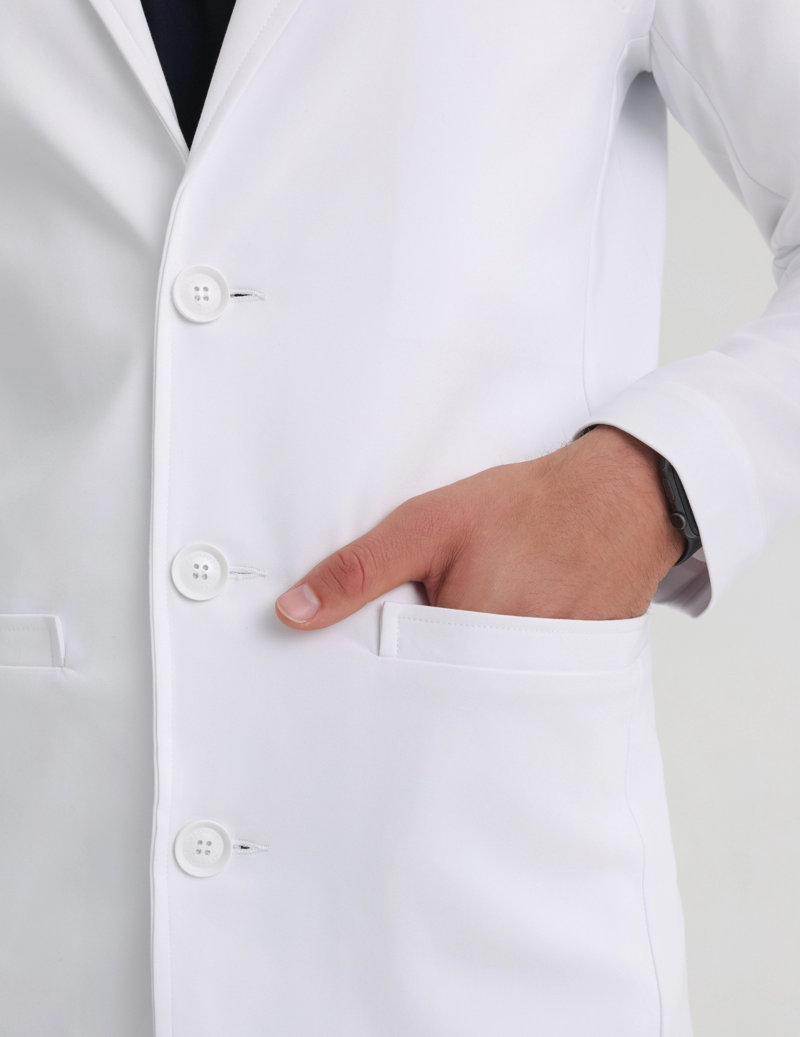 Férfi Orvosi Köpeny Slim Fit - COLTON