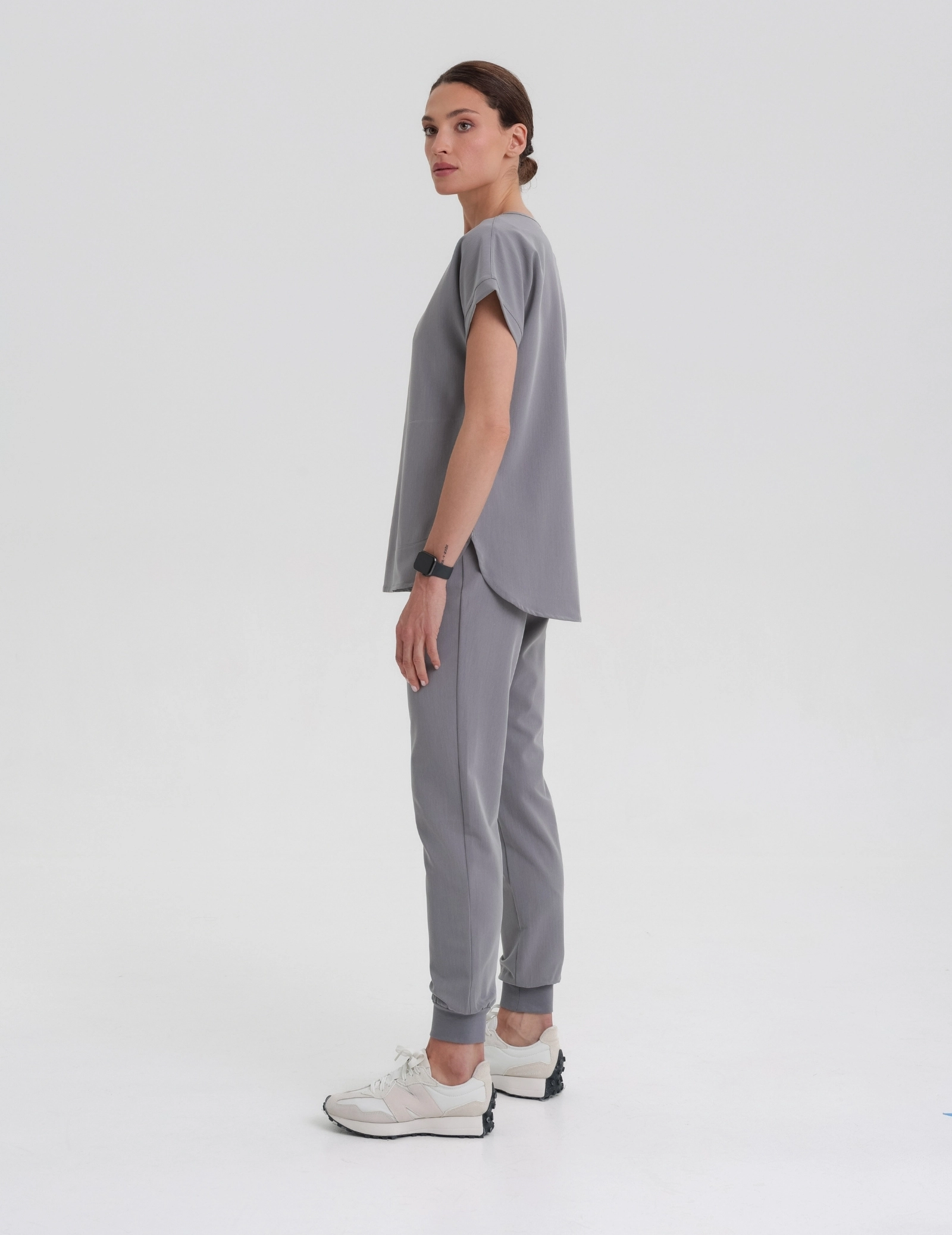 Női Orvosi Felső Kendall - SHARK GRAY