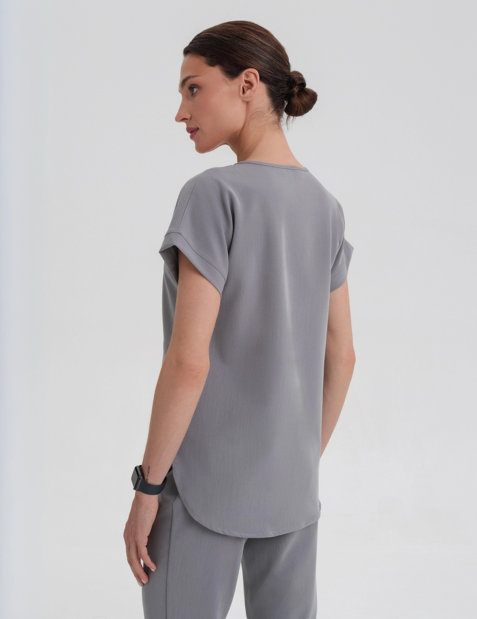 Női Orvosi Felső Kendall - SHARK GRAY