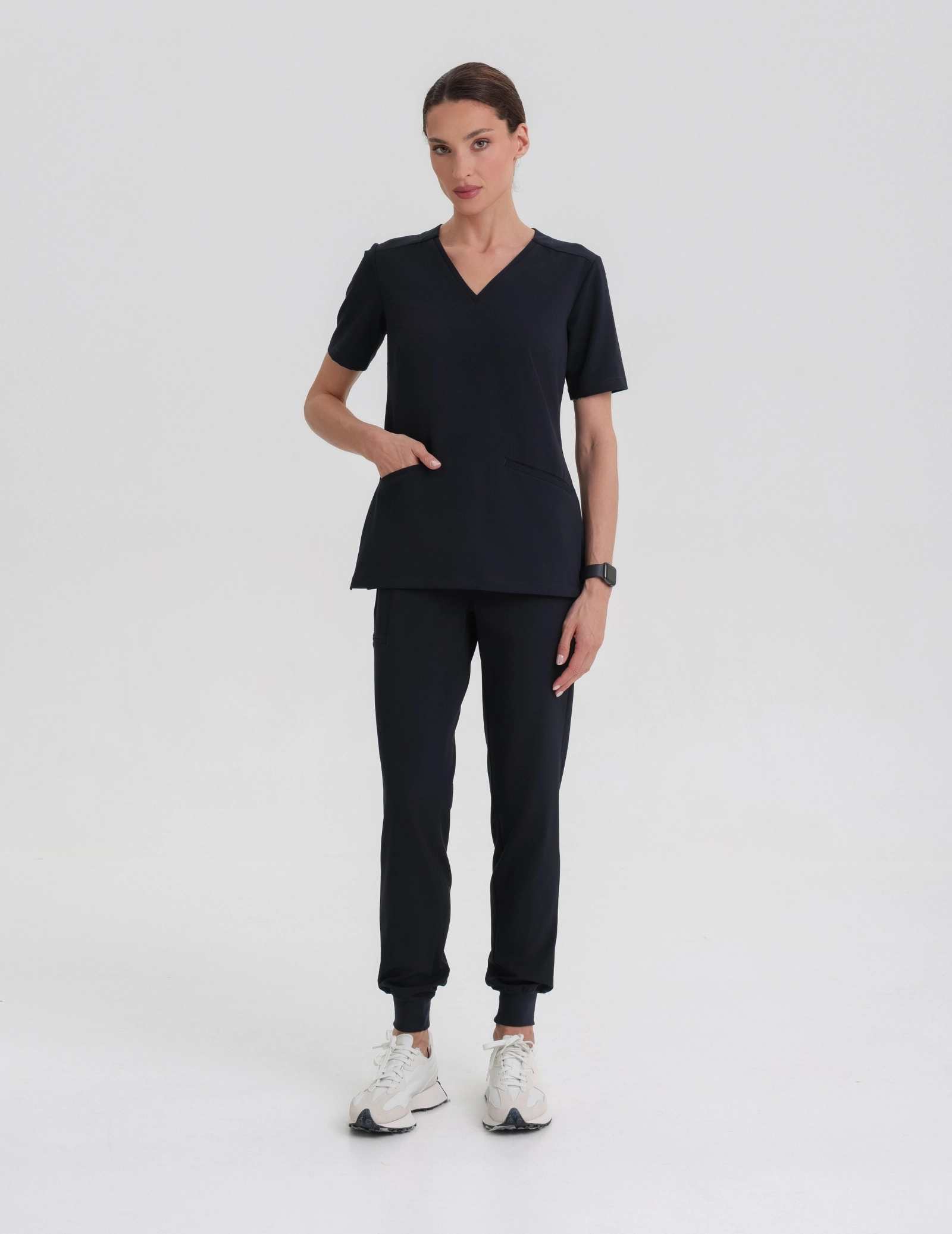 Női Orvosi Felső Casy - MIDNIGHT BLUE