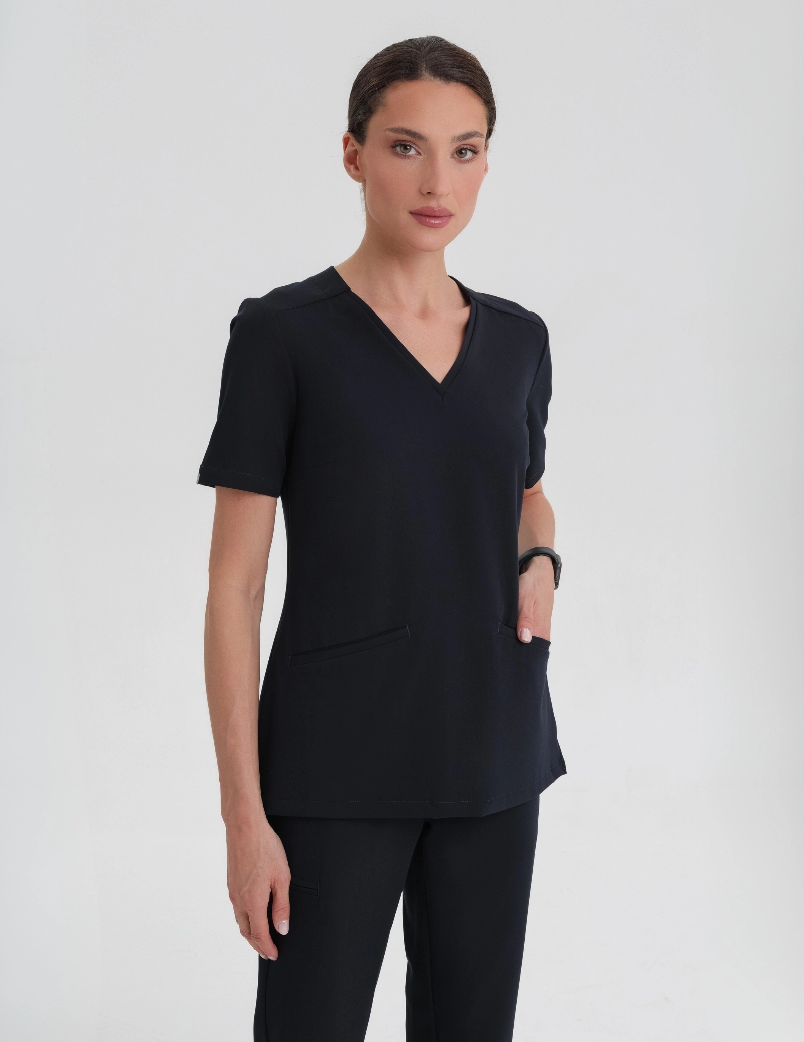 Női Orvosi Felső Casy - MIDNIGHT BLUE