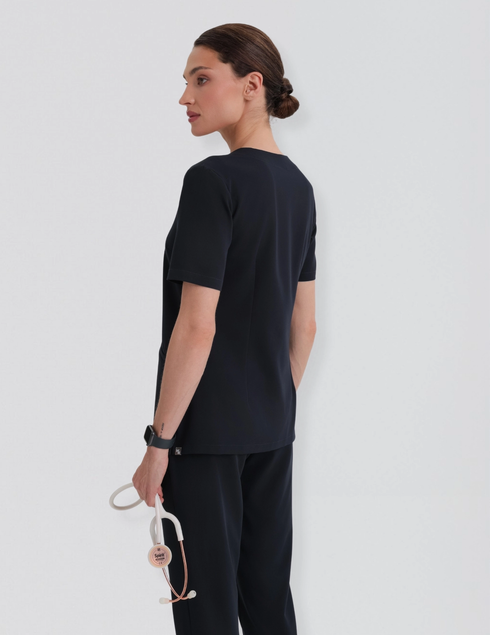 Női Orvosi Felső Casy - MIDNIGHT BLUE