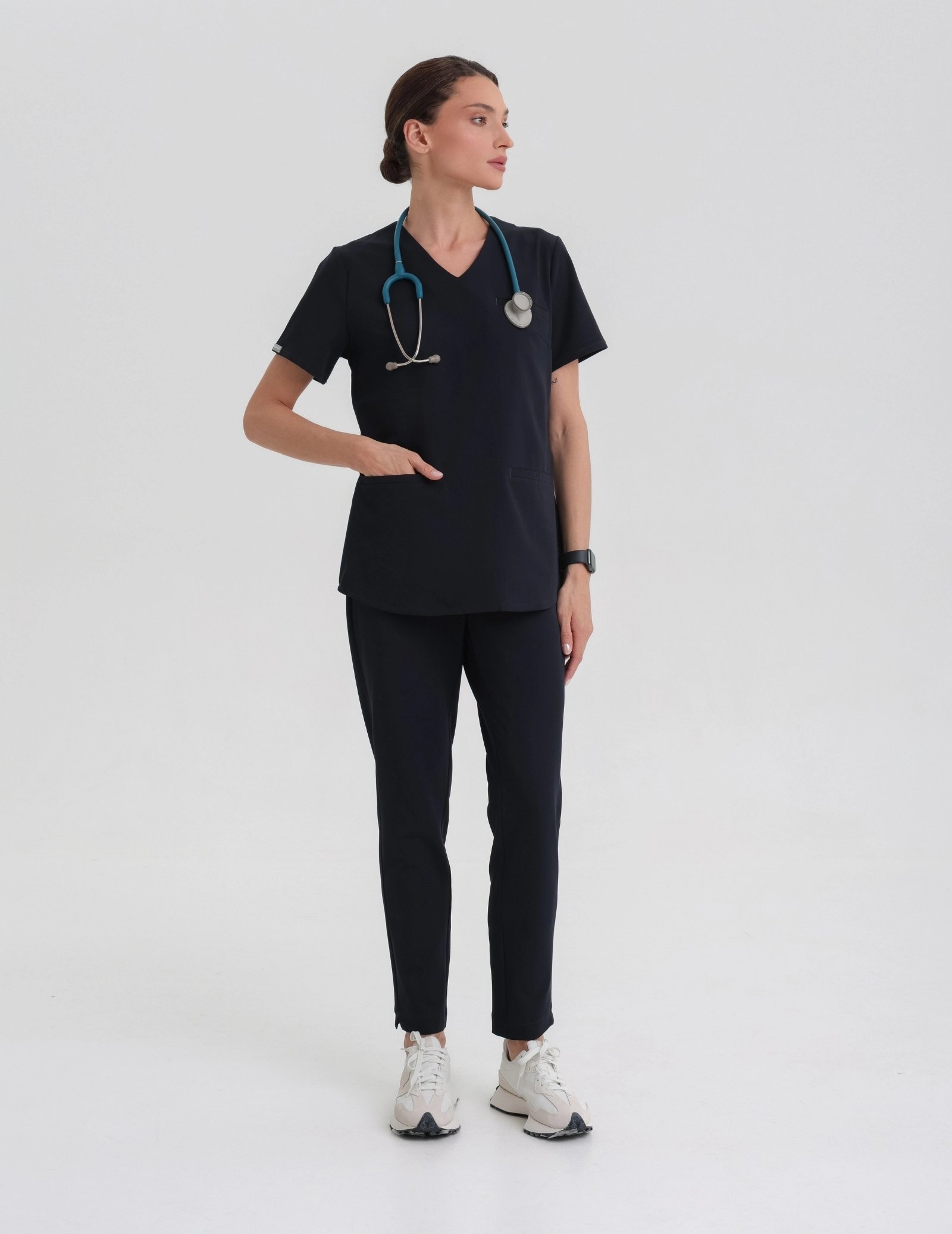 Női Orvosi Nadrág Basic - MIDNIGHT BLUE