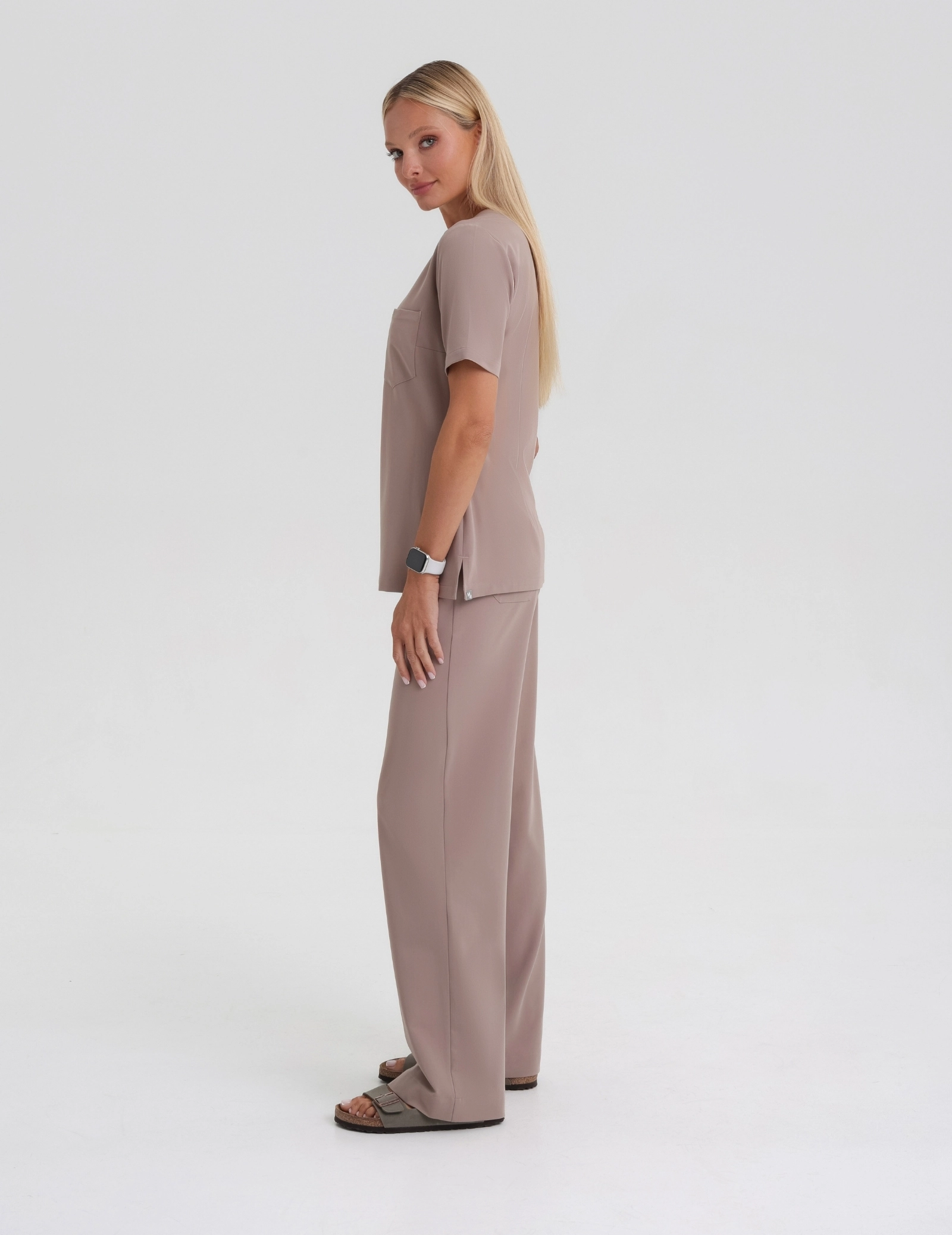 Női Orvosi Felső Raya One Pocket - BEIGE