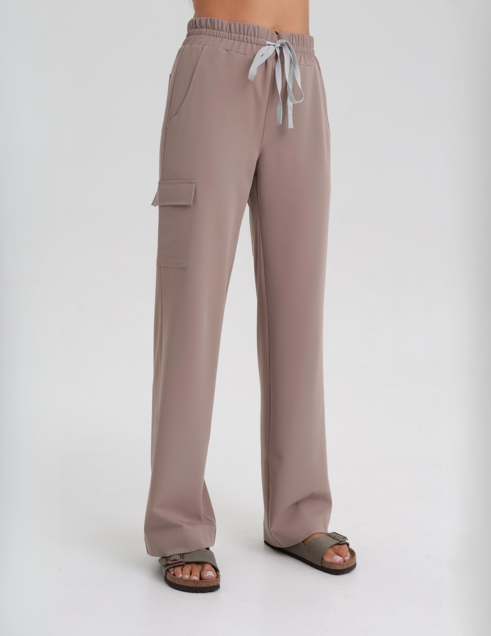 Női Orvosi Nadrág Yoga - BEIGE