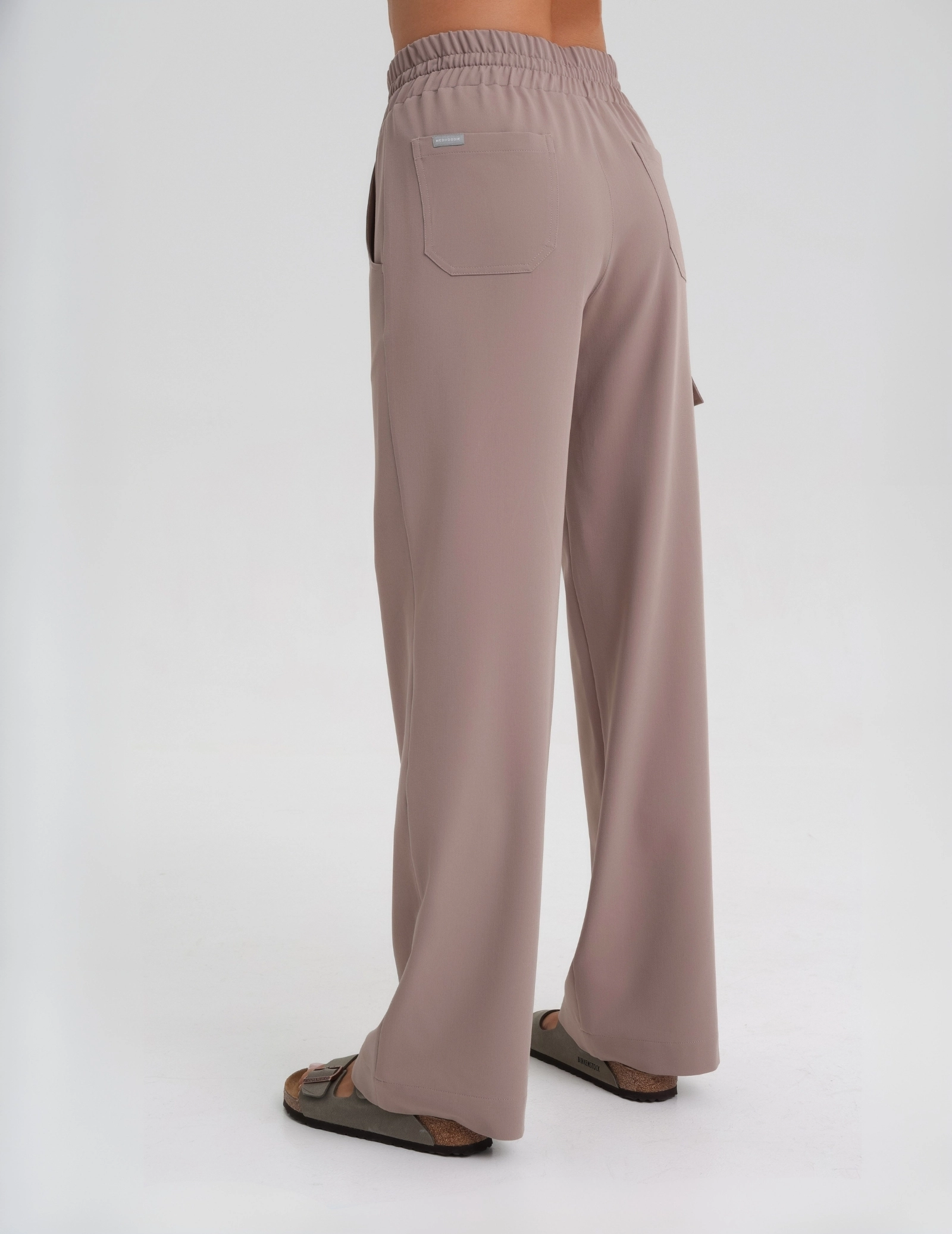 Női Orvosi Nadrág Yoga - BEIGE