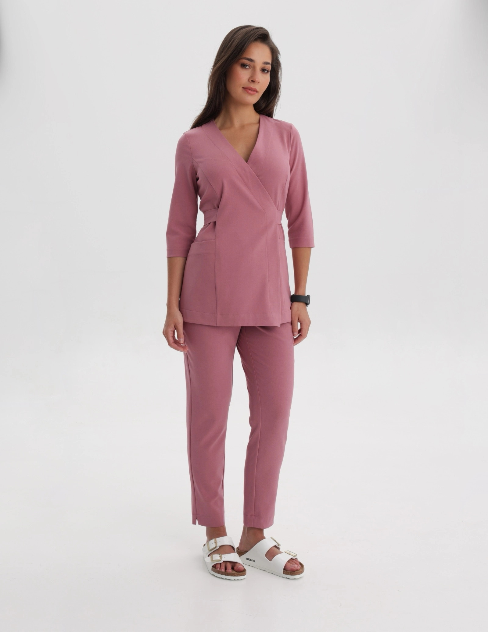 Női Orvosi Felső Kötős Rosalie - WOODROSE