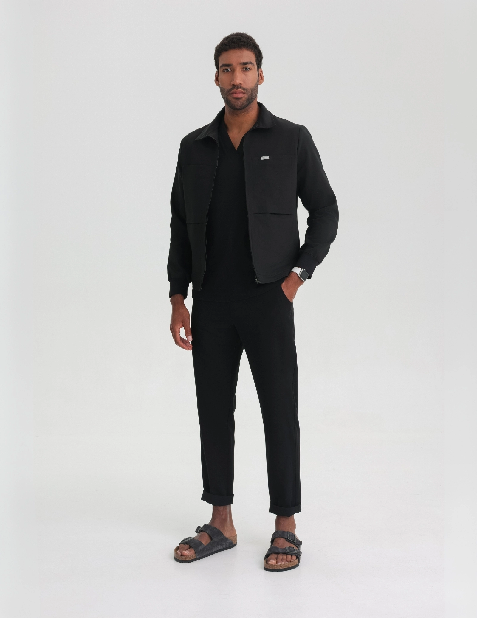 Hunter Férfi Orvosi Dzseki - Black