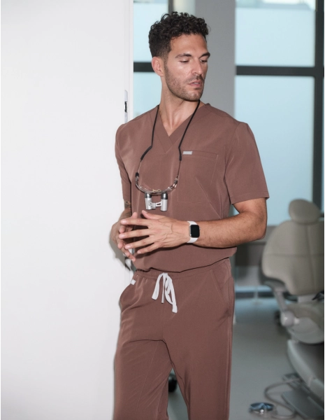 Férfi Orvosi Felső Birbal - MILKY BROWN