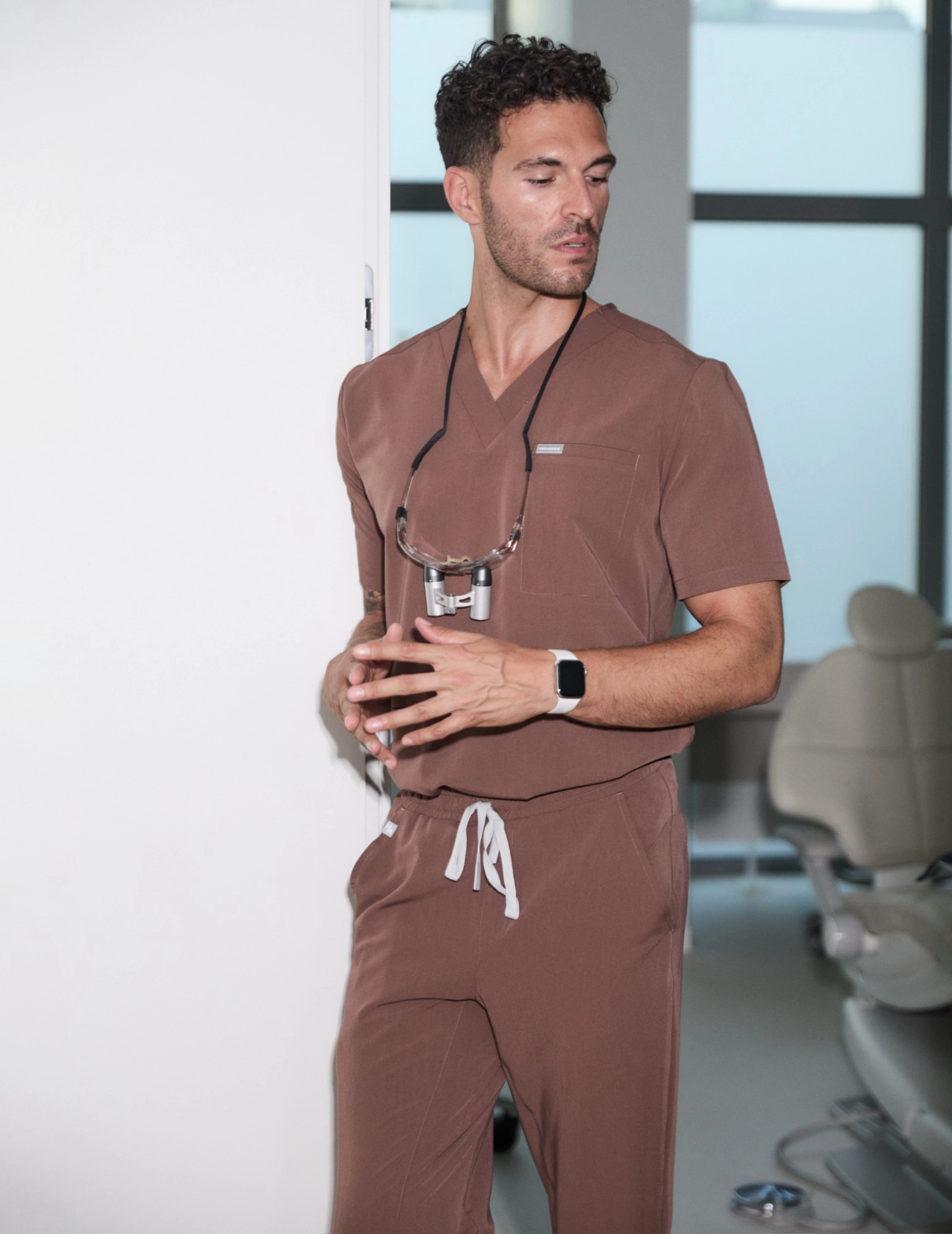 Férfi Orvosi Felső Birbal - MILKY BROWN