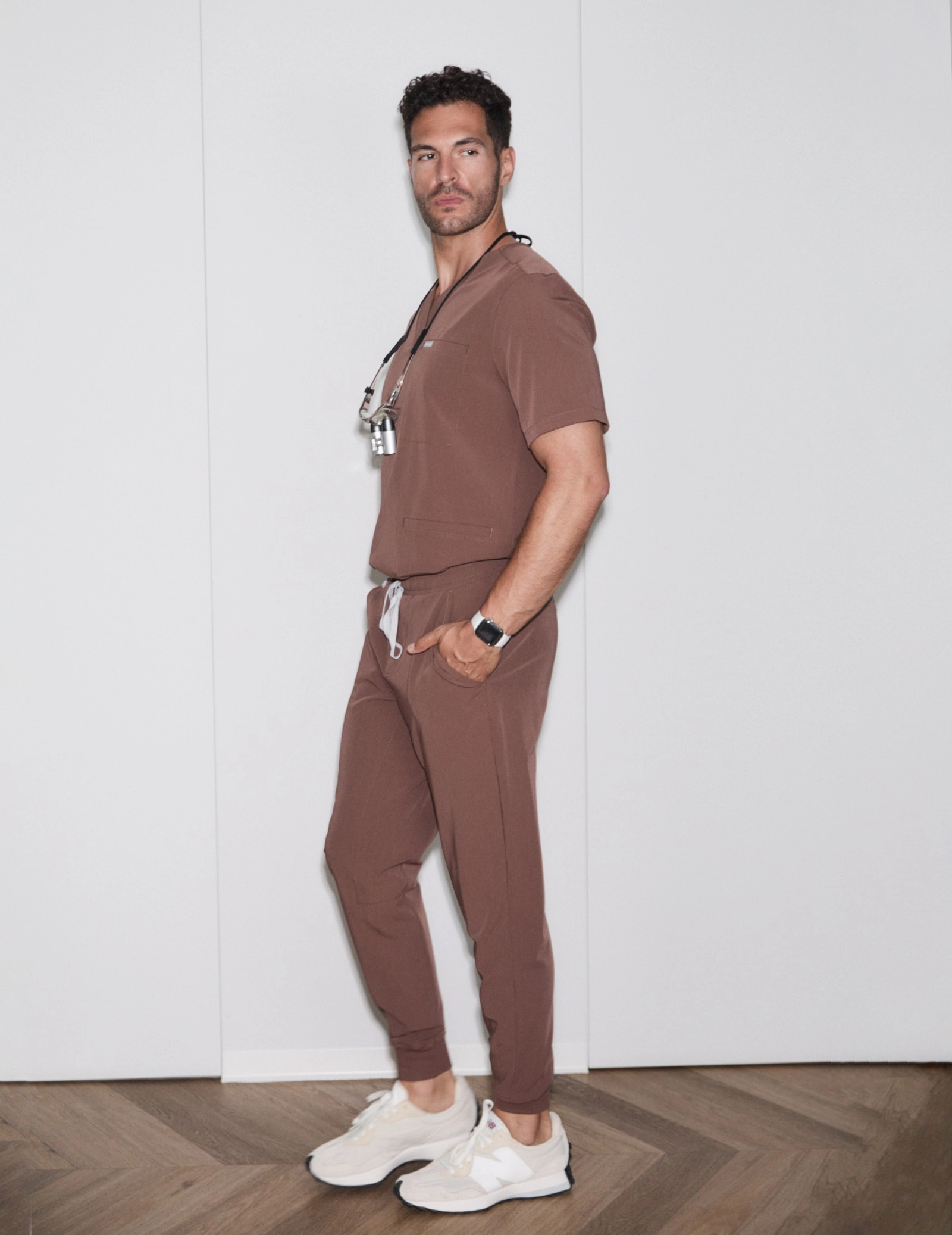 Férfi Orvosi Felső Birbal - MILKY BROWN